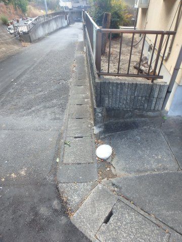 中庄の高台の売地の周辺