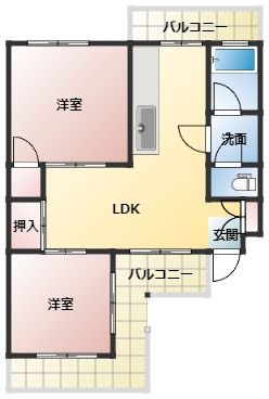 HRコーポレーションの間取り