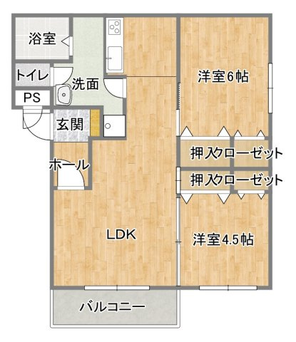 ヒーローマンション・シーサイドの間取り