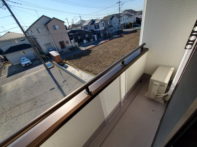 リーブルファイン南平野Ⅴのバルコニー|お洗濯にも便利なバルコニー付き