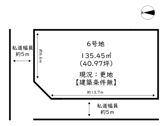 【土地図】 | 姫路市余部区上川原／6区画