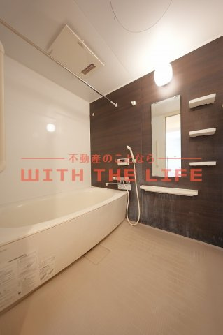 ベルソレイユ【キャッシュバック対象物件】の浴室|コンパクトで使いやすいお風呂です