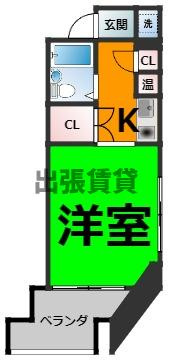 仲介手数料0円！コーポジョイフルの間取り