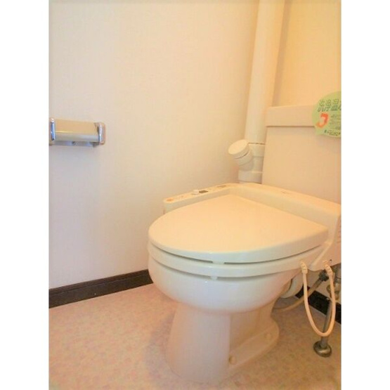 【トイレ】 | フローレス竹下Ⅰ | ゆったりとした空間のトイレです