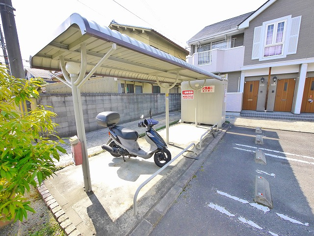 エストリーヴのその他共用部分|自転車置き場
