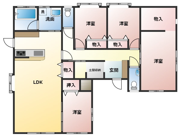 【間取り】 | 宇土市花園台町 | ☆間取り図☆　※現況優先です