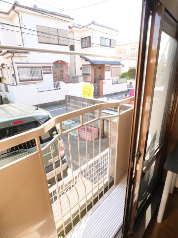 シティハイム　グリーンヒルのバルコニー