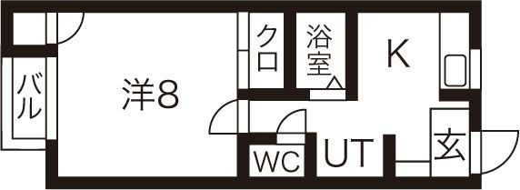 ネオ・メープル高松の間取り