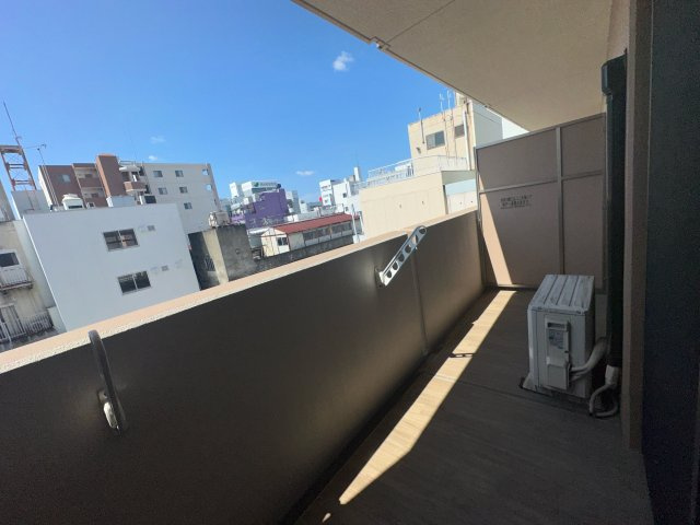 ル・シエル呉服町のバルコニー