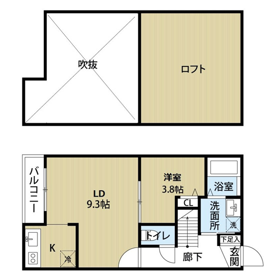 【間取り】 | avancer Ⅰ