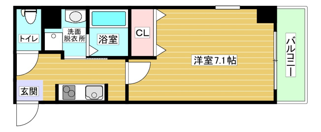【間取り】 | B-RISE梅香