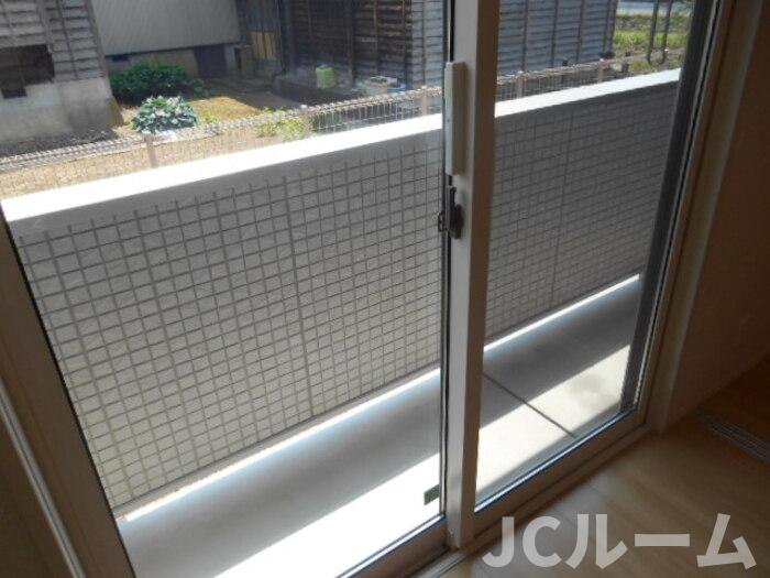 グランディール A棟のバルコニー