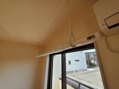【設備】 | リーブルファイン南平野Ⅴ | 室内物干し設備