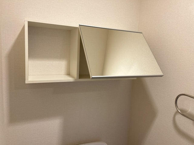 Ｒiverainのトイレ|トイレ上部収納