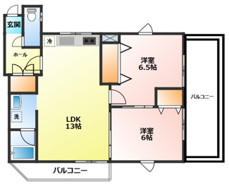 【間取り】 | シャンロック湯本