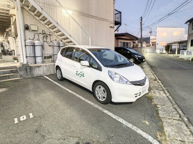 シティパレスの駐車場