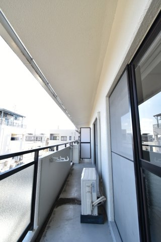 コモド長岡京のバルコニー