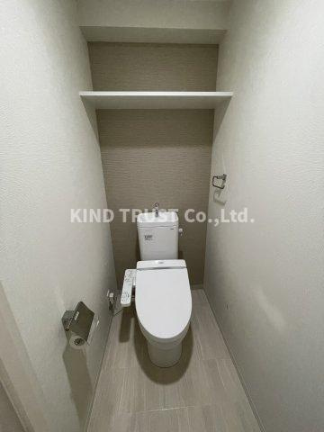 ベラ・ルーナ北梅田のトイレ|シンプルで使いやすいトイレです