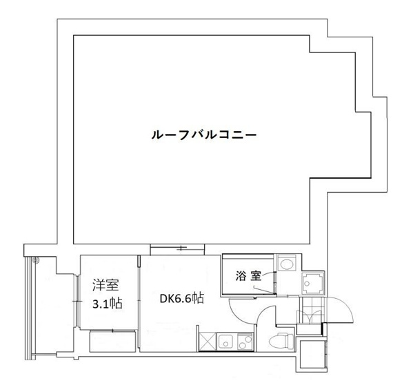 【間取り】 | ニューガイアリルーム原通り№68