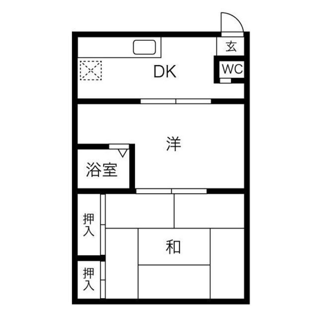 華陽ビルの間取り