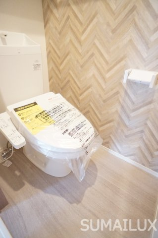 熊本市南区御幸笛田７丁目のアパートのトイレ