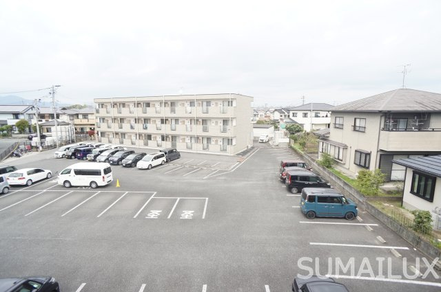 熊本市南区御幸笛田７丁目のアパートの展望