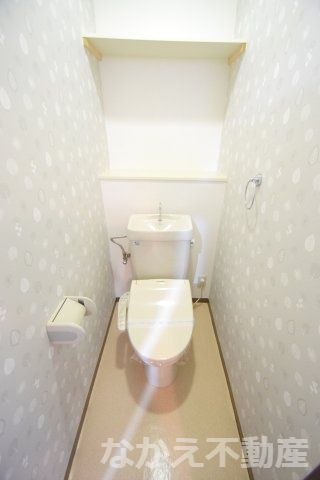 【トイレ】 | 清潔感のあるトイレです