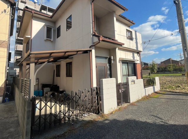 岸和田市吉井町　戸建の前面道路含む現地写真