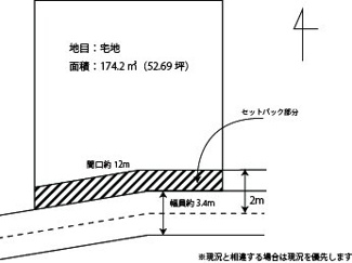 【土地図】 | 坂出市八幡町1丁目売地