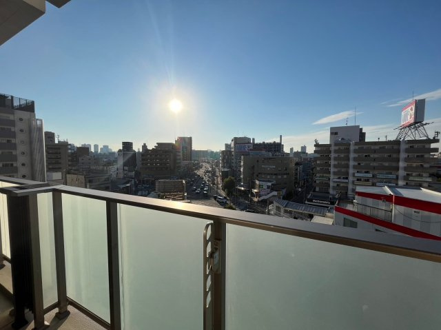 プレミスト関目高殿駅前の展望