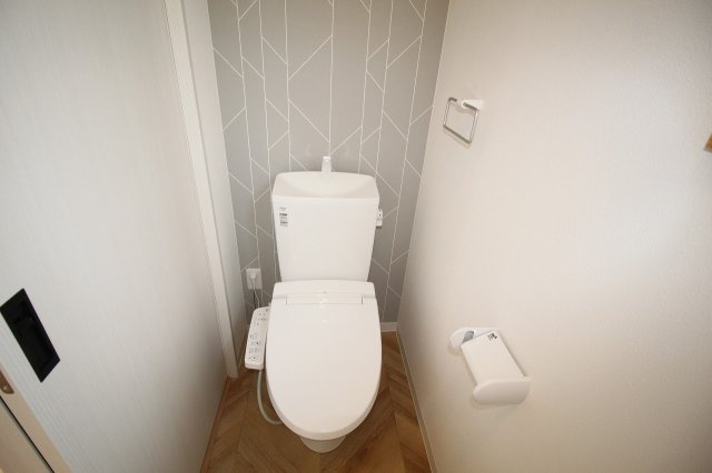 薊野西町　中古戸建　（未入居物件）のトイレ|3Ｆ