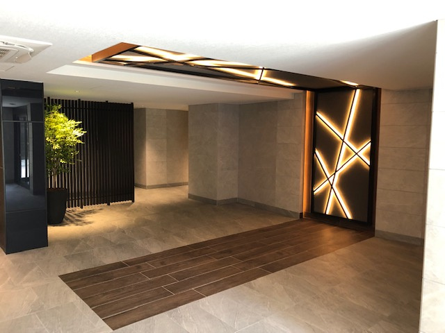 ParkAxis入谷のロビー