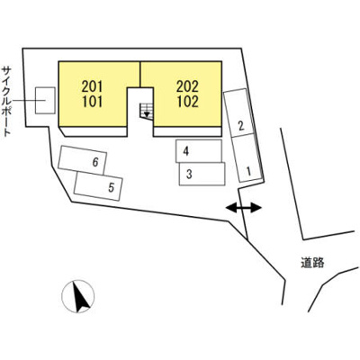 【区画図】 | パレーシャル・イチイ