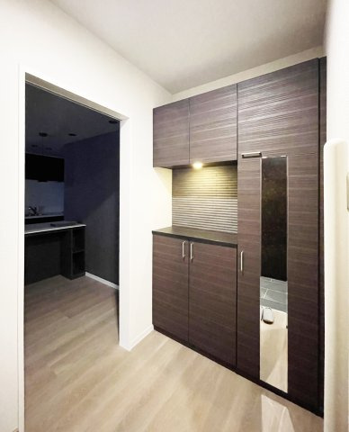 ベレオ南佐古の玄関