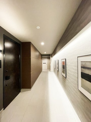 ベレオ南佐古のロビー