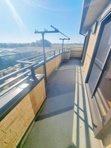 増林中古戸建のバルコニー