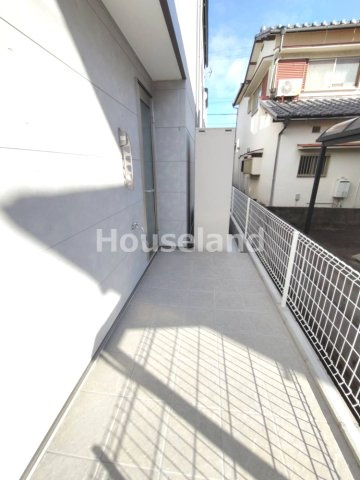 Cube7のバルコニー