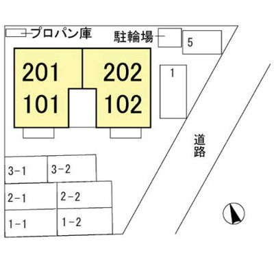 【区画図】 | マーシュⅡ