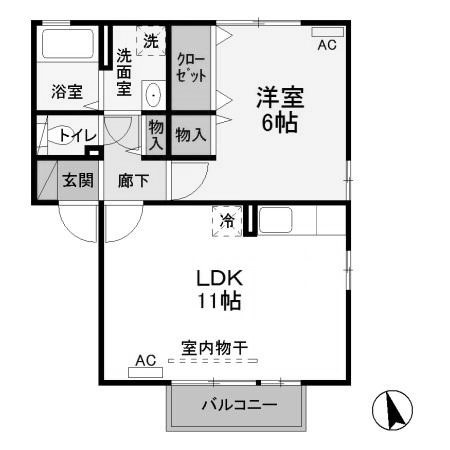 【間取り】 | マーシュⅡ