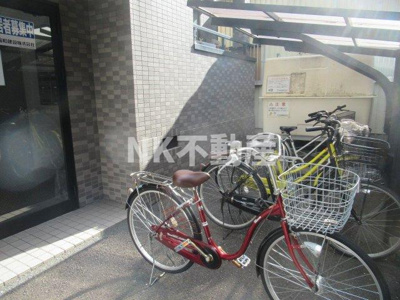 【その他共用部分】 | ランドハウス（弥刀賃貸） | 駐輪場です