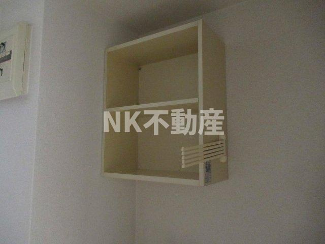 【キッチン】 | マンションプレザント（荒本賃貸） | キッチンの棚です