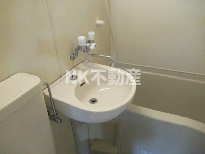 【洗面所】 | マンションプレザント（荒本賃貸） | 洗面です