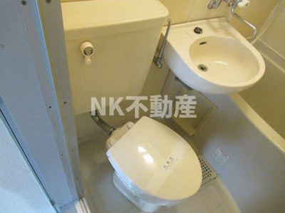 【トイレ】 | マンションプレザント（荒本賃貸）