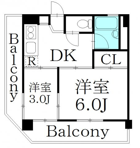 【間取り】 | 丸善高円寺ハイツ