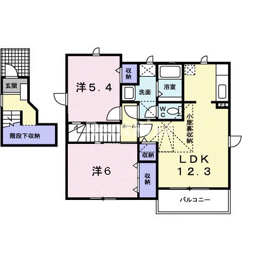 セルカ　フロレスタの間取り|間取図