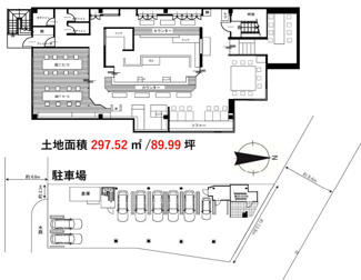 【間取り】 | 高石市綾園2丁目店舗