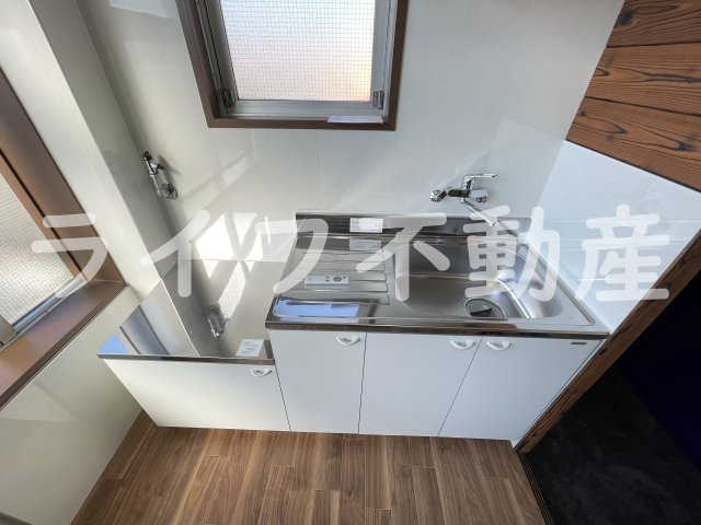 ニュー高井田マンションのキッチン|お料理しやすいキッチンです