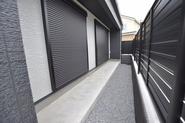 久喜市上内　中古一戸建ての防犯設備