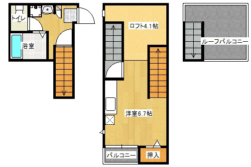 【間取り】 | MAISONETIC Premio 別府駅前