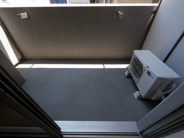 大阪市中央区農人橋１丁目の賃貸マンションのバルコニー